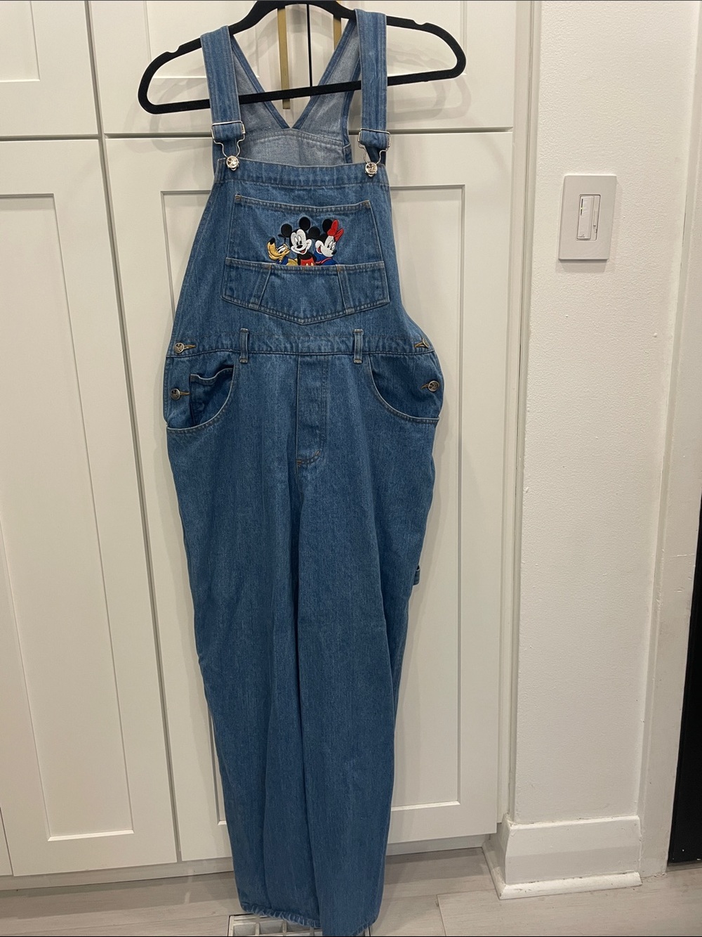 Vintage 1990’s Disney Unlimited by Jerry Leigh Denim Overalls Size Large